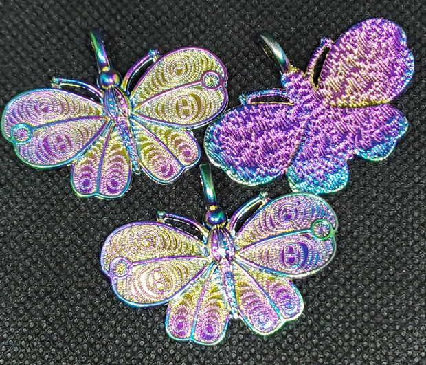 Multicolor Butterfly Charm