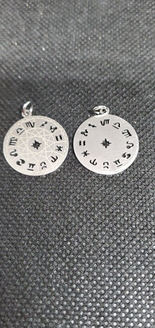 Zodiac Pendant Charm