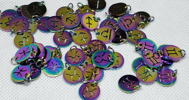 Multicolor Zodiac Charm